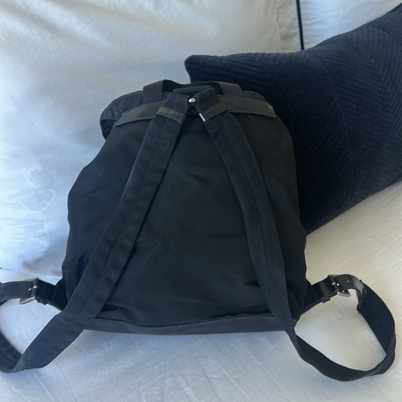 AUTHENTIC PRADA BLACK  NYLON BACKPACK - Picture 8 of 11